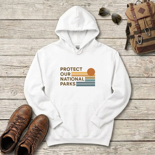 Save our Parks Retro Hoodie