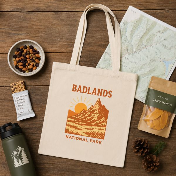 Badlands Tote Bag