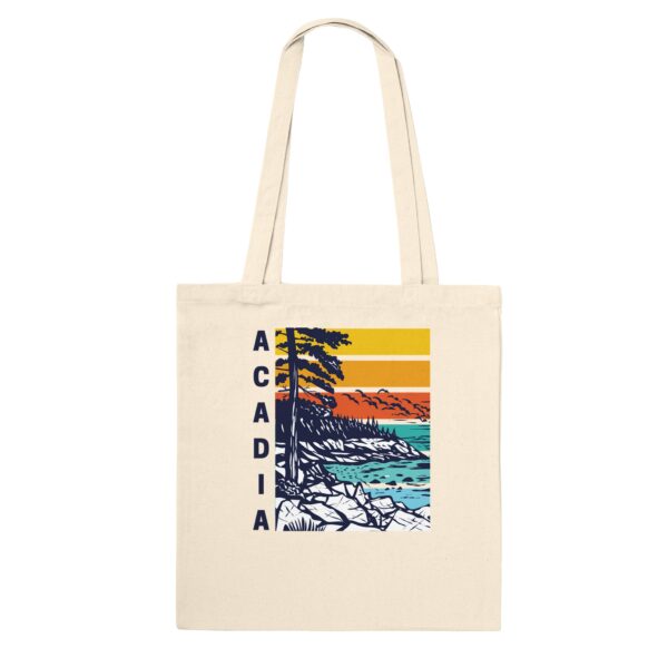 Retro Acadia Tote Bag