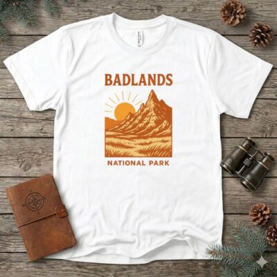 Vintage Badlands National Park T-Shirt