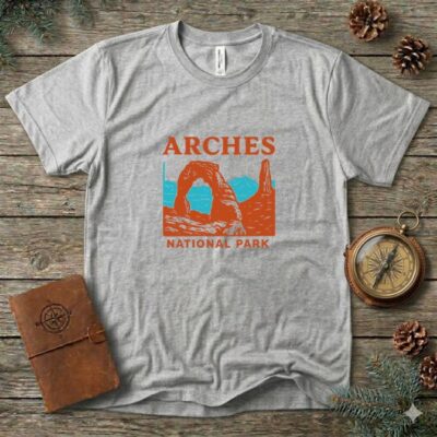 Colorful Arches National Park Shirt