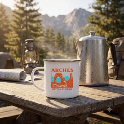 Arches National Park Campfire Mug