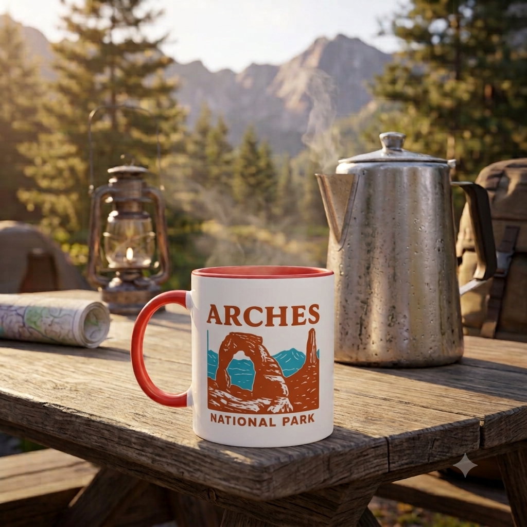 Classic Arches National Park Mug