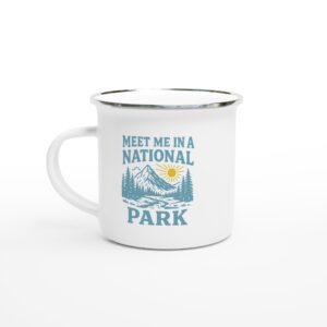 Meet me in a National Park Campfire Mug