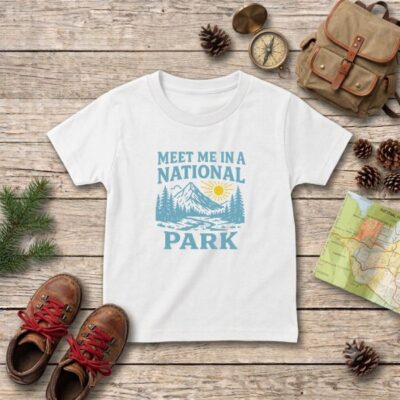 Meet me in a National Park Kids Shirt
