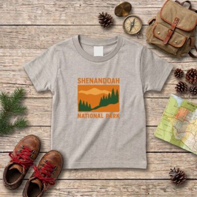 Shenandoah National Park Vintage Kids Shirt