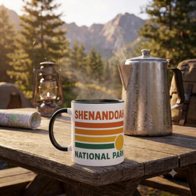Retro Shenandoah National Park Mug