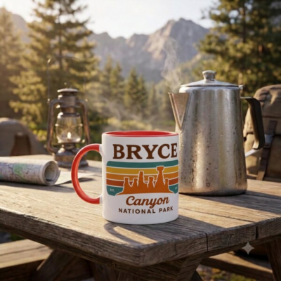 Retro Bryce Canyon National Park Mug