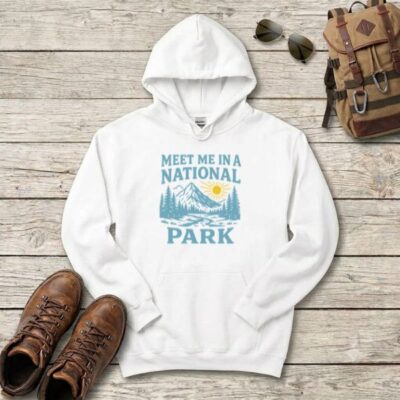 Meet me in a National Park Vintage Sweatshirt