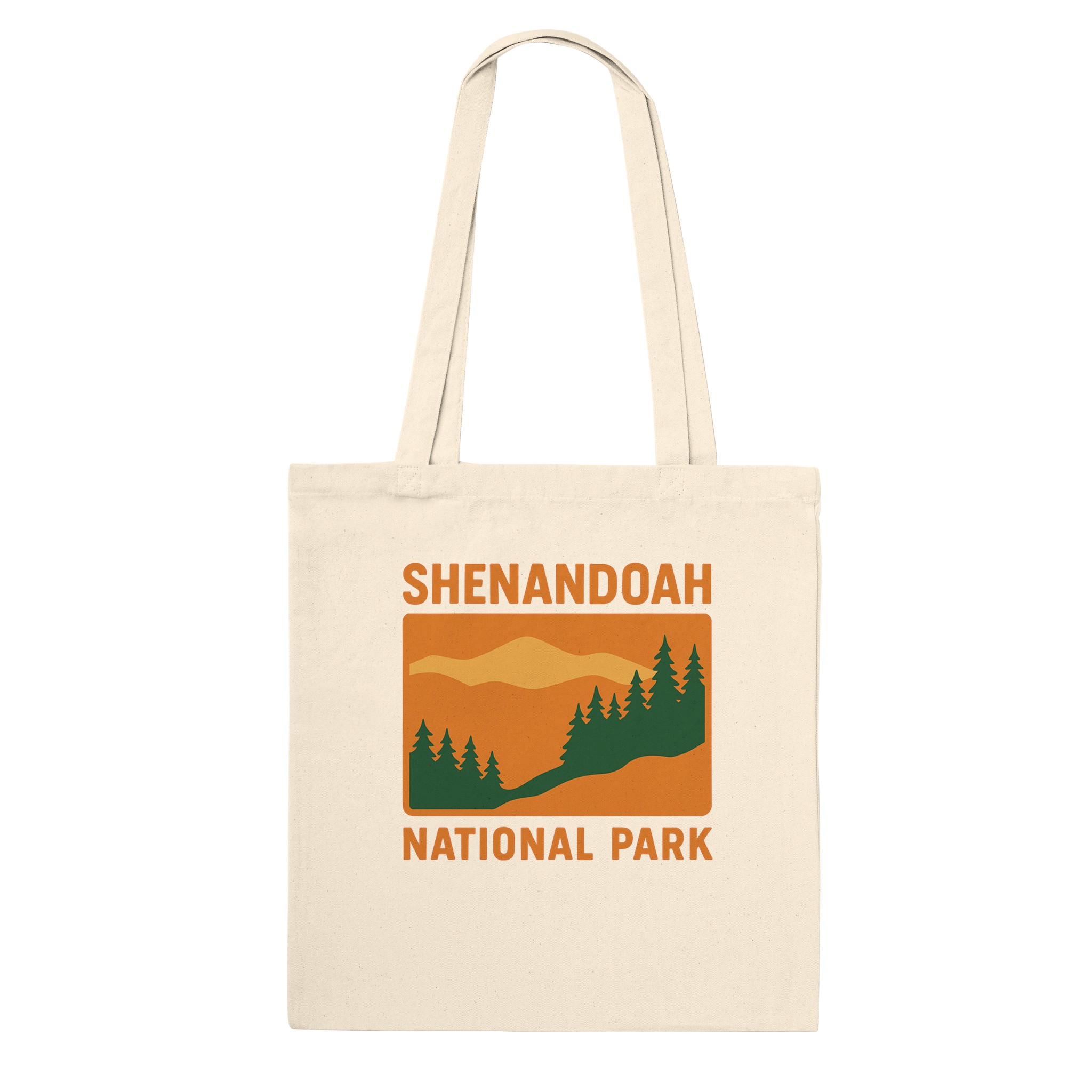 Vintage Shenandoah National Parks Tote Bag