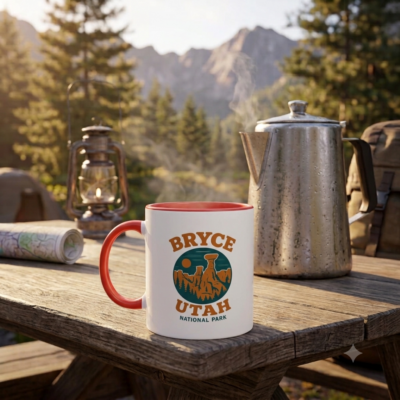 Vintage Bryce National Park Mug